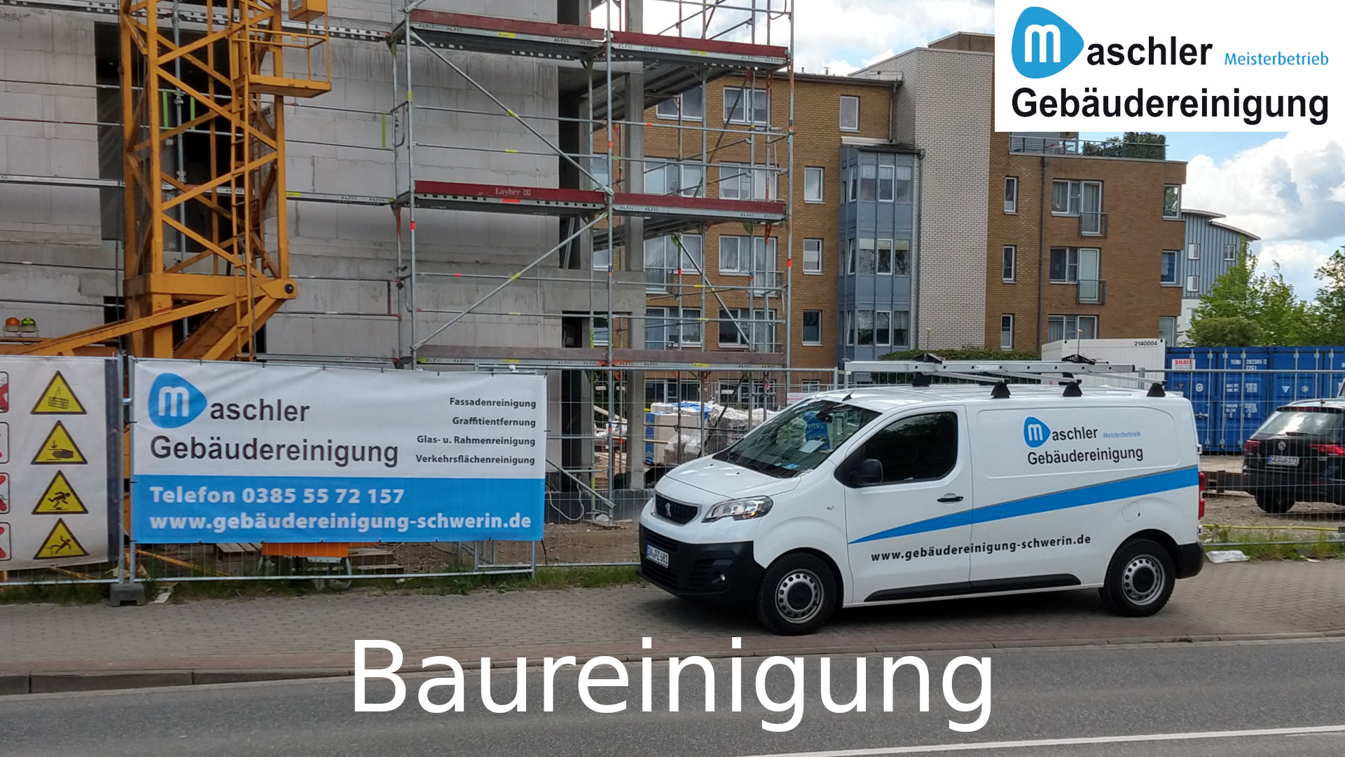 Wir übernehmen die Baustellenreinigung Baureinigung - Grob & Fein - Gebäudereinigung Maschler GmbH